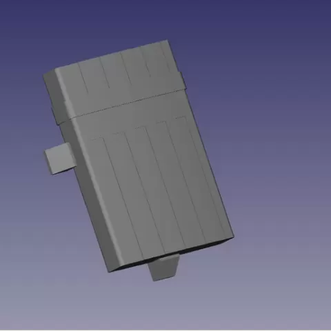 Tamiya Carson document box trailer 1/14