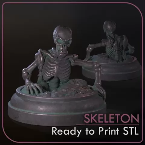 D&D set "Cemetery" - Skeleton