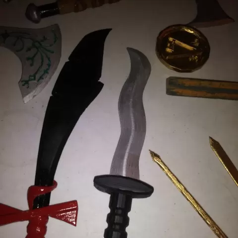 MUMM-RAS DAGGER by SHOLM JARBOE