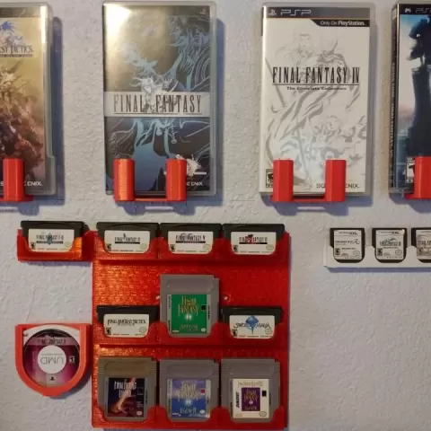 Video Game Wall Storage by Christopher Kettle