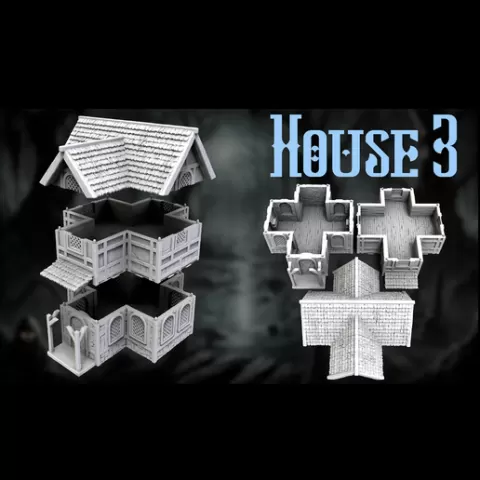 Medieval House 3 (28 mm)