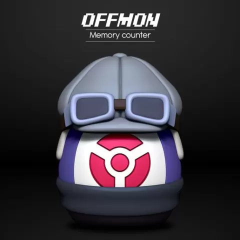 Offmon Digiegg Memory Counter Digimon TCG