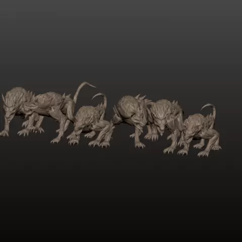 Fantasy Chaos WarHounds.