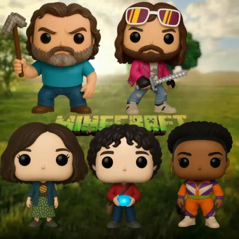 Minecraft Movie Funko Pop Set – Inspired by 2025 Film Characters