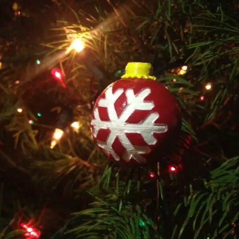 Snowflake Ornament by Jacob N