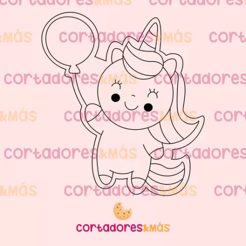 UNICORN CUTTER COOKIE