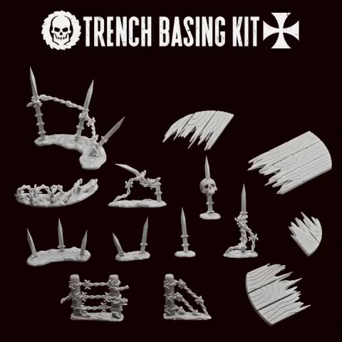 Trench Basing Kit by Traktor Miniatures