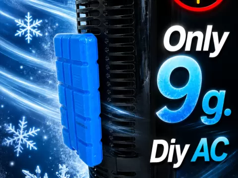 9g DIY AC – Ultimate Ice Block Fan Mount (37min.)