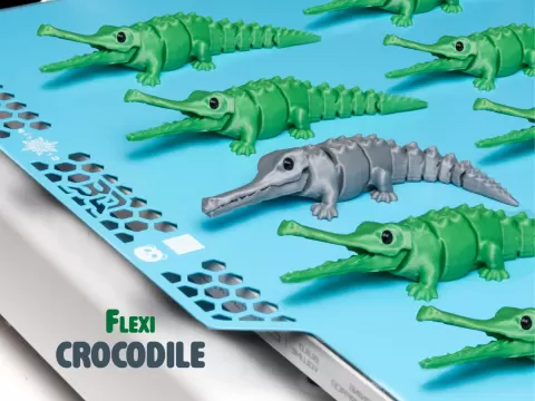 Flexi Gharial Crocodile
