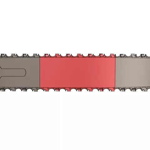 Evil Dead chainsaw blade