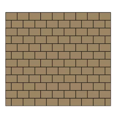 Modelling Victoria Stone Paving Various Size Sheets