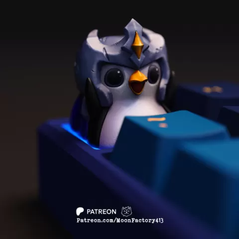 Featherknight Artisan Keycap