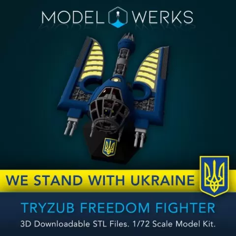 1/72 Scale Tryzub Freedom Fighter