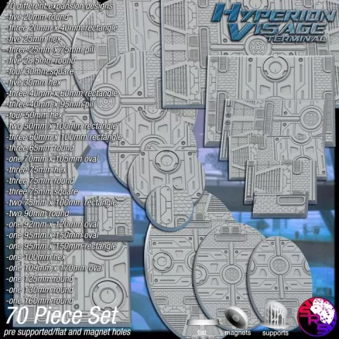 Futuristic Bases (Expansion Sizes) by Sync Ratio Systems