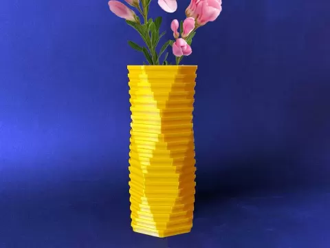 GEOMETRIC FLOWER VASE - Ellen Jo