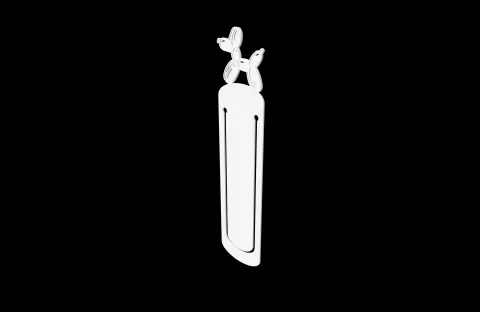 Balloon Dog Bookmarker - studio WES