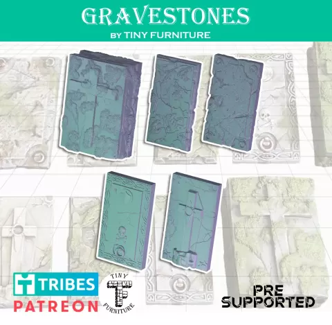 Gravestones - Tiny Furniture