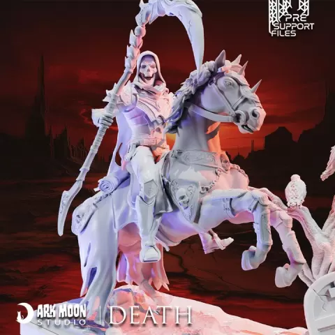 Four Horsemen of the Apocalypse: Death (Full Figure) by Darkmoon studio