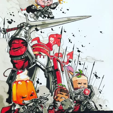 Food Fight! - Sweet faction by Quirky Unlimited