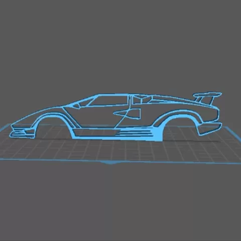 Lamborghini - Countach by PAWU STL Studio