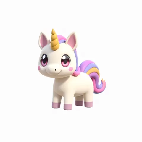 Adorable unicorn