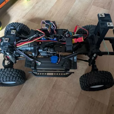 Magnetic body mount TRX-4 Defender with pogo pin, magnetic body mount TRX4