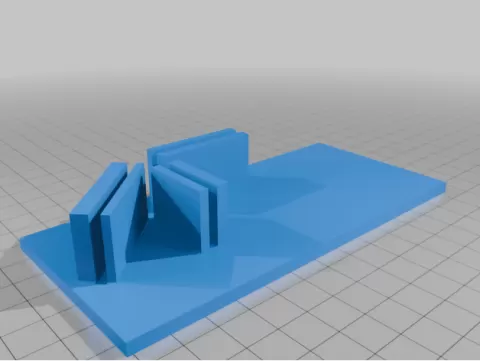 DM screen corner brackets