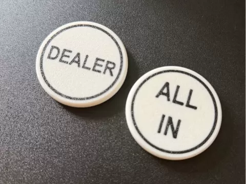 Dealer Poker Chip
