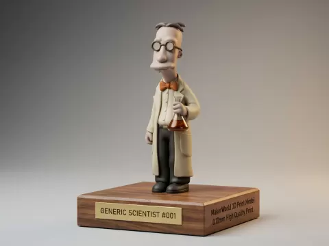 Professor Frink - The Simpsons Scientist Figurine