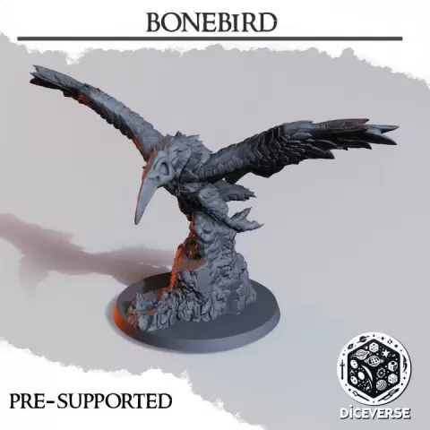 Bone Spells: Bonebird by Diceverse