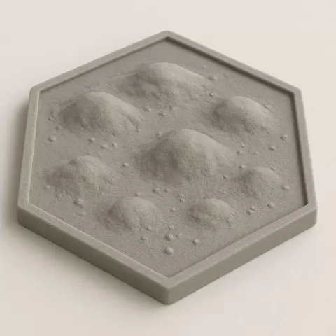 CATAN Hills Tile - BaldGuy