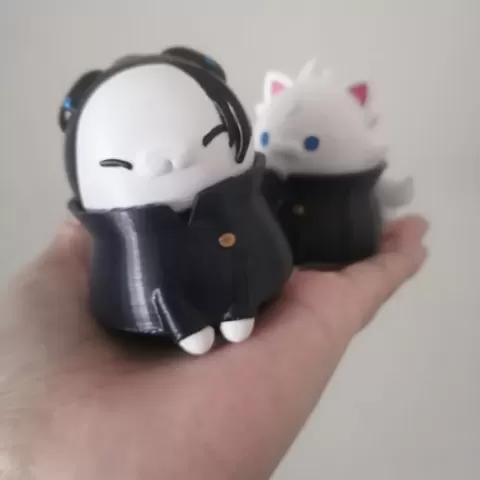 Gojo y geto gatos