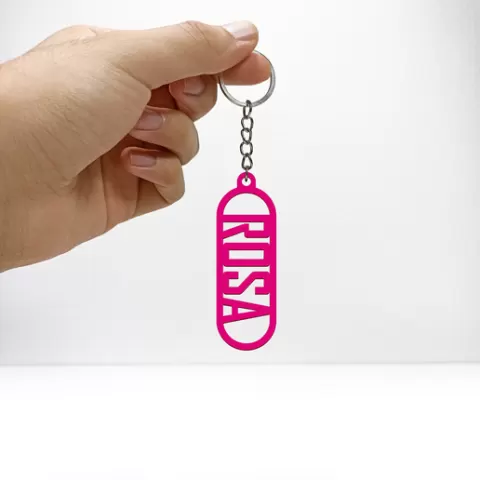 Pink Keychain