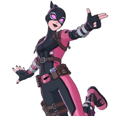 Gwenpool Low Poly
