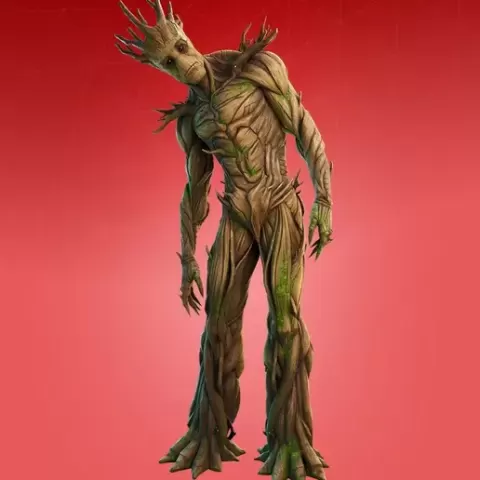 Groot Low Poly