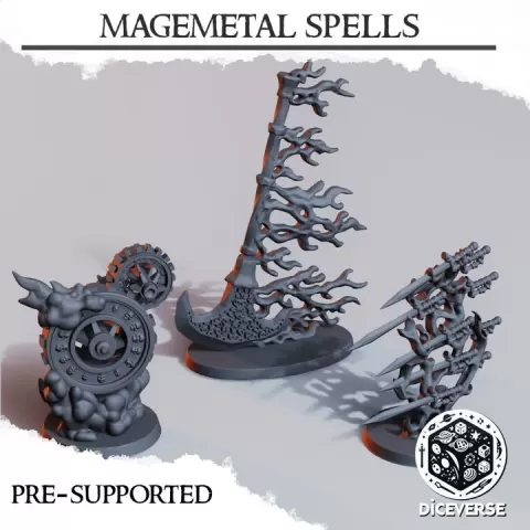 Magemetal Spells Pack by Diceverse