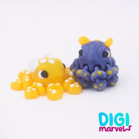 Dumbo Octopus Flexi + Keychain
