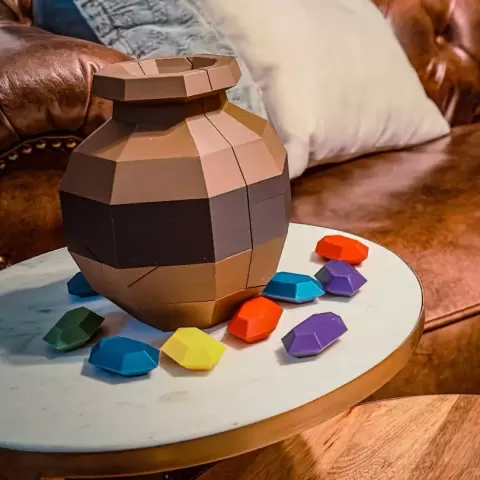 Breakable Zelda Pot With Rupee - Kabor