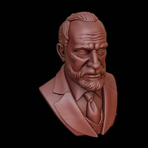 John Franklin Bust