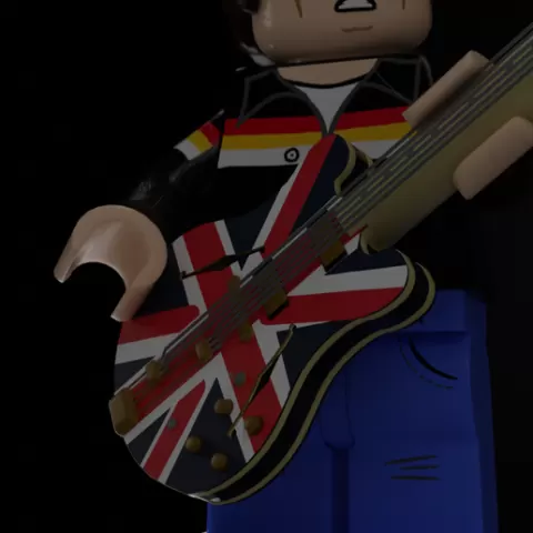 Lego 1990's Epiphone Sheraton