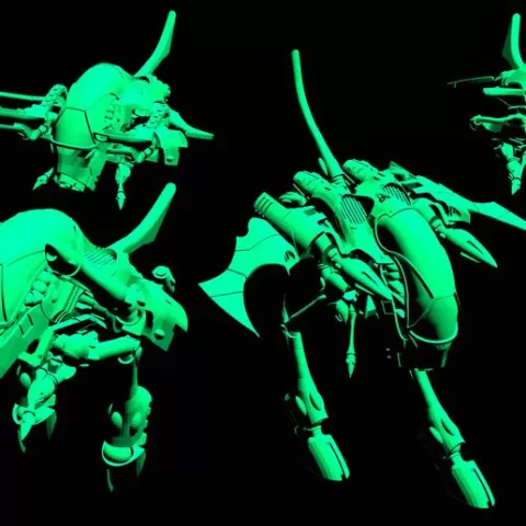 Poncey Space Elf Hovering Scout Walkers