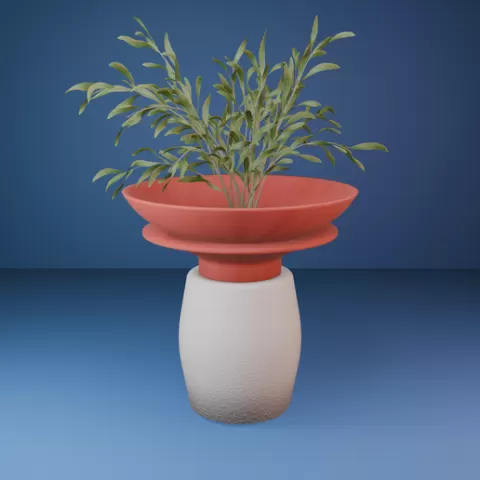 Conduit Flower Vase