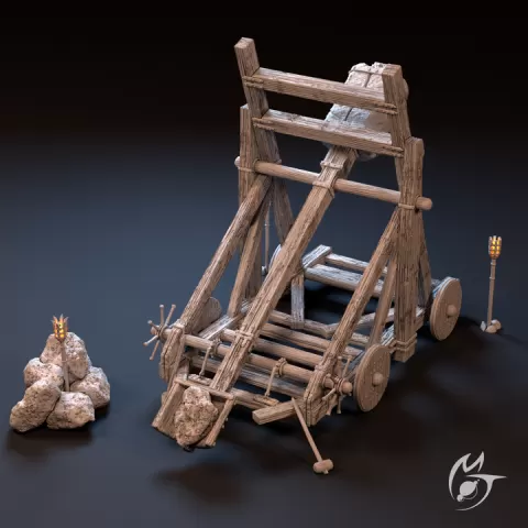 Catapult - Siege Terrain by Making Tlon