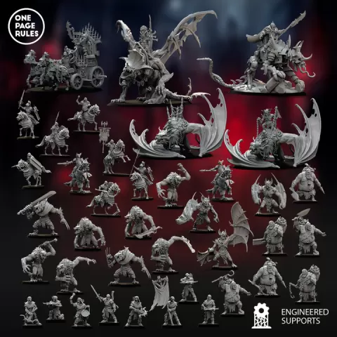 Vampiric Undead - Army Bundle #3 by One Page Rules