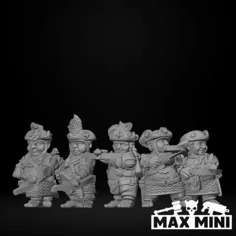 Halfling Merc Crossbows by Max Mini