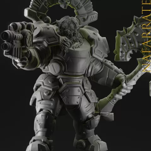Space Orcs #3 by Nafarrate Designs