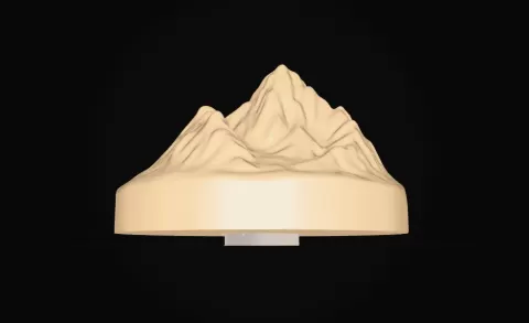 mountain lamp
