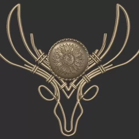 Hair Clip Deer