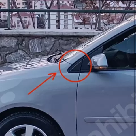Volkswagen Polo mirror triangle