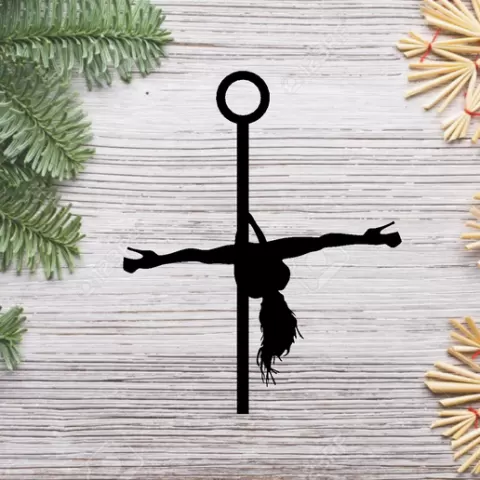 Pole dance Tree decoration